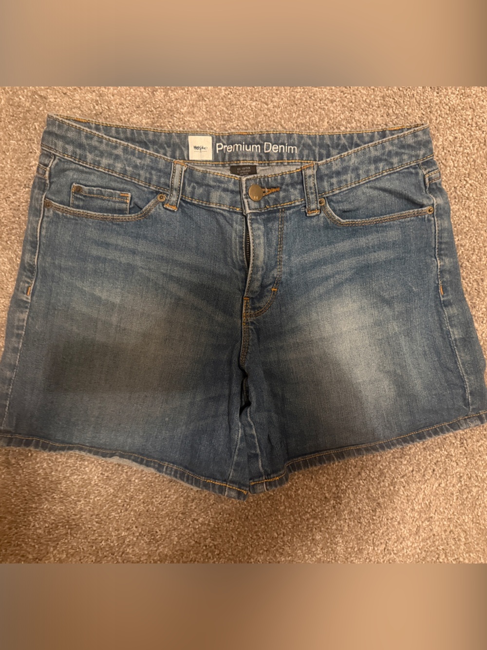 Mossimo Supply Co. Blue Denim Jean Shorts